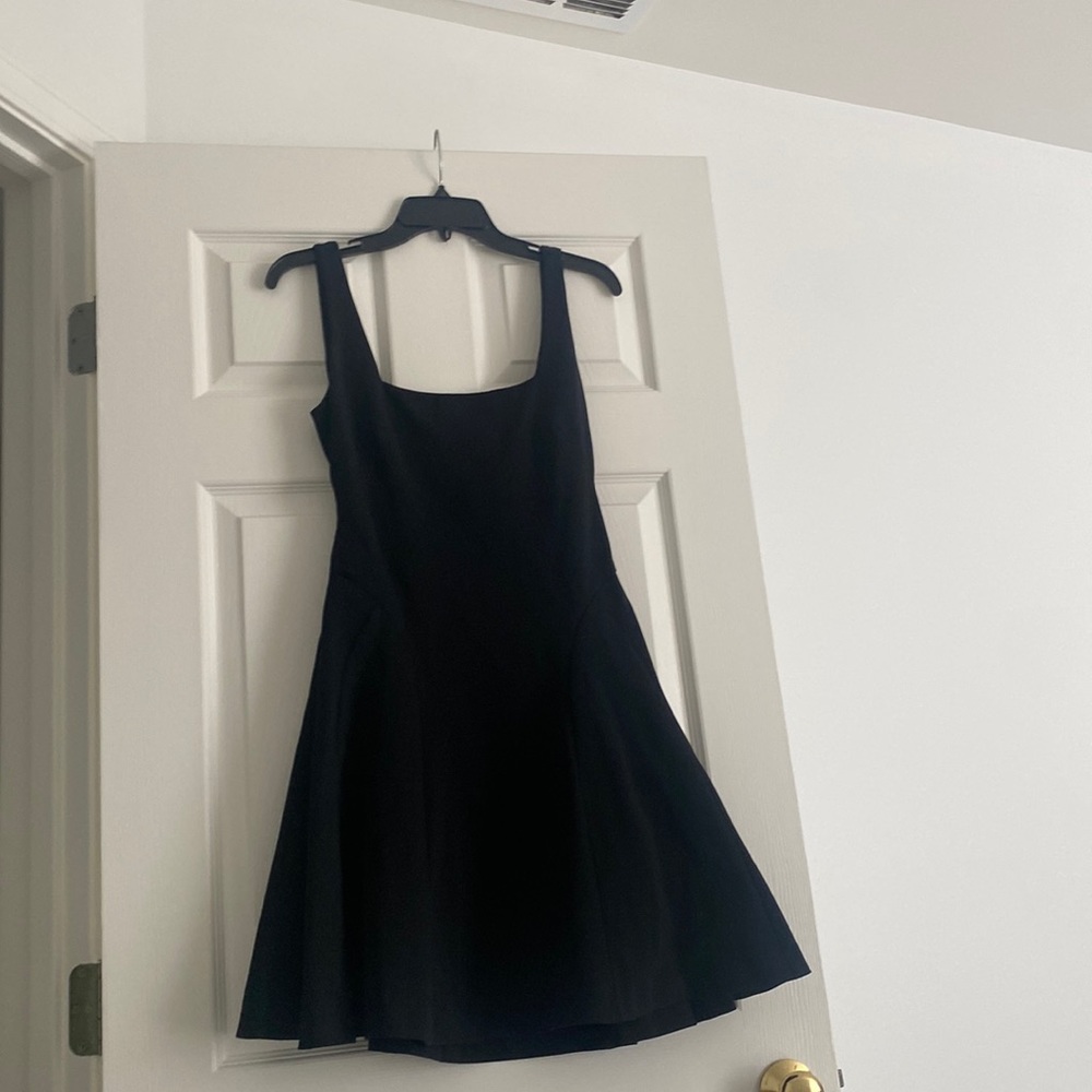 Ralph Lauren Cocktail Black Flare Dress